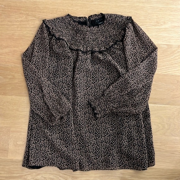 Hatch Tops - Hatch Maternity floral smocked neck blouse size 0